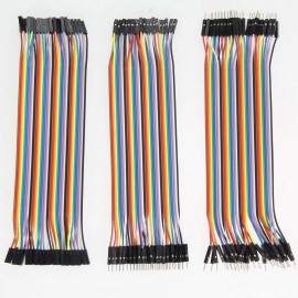 120pcs 20cm 2.54mm 1pin Jumper Wire DuPont Cable