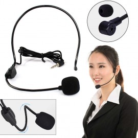 Wired Hands Free Headset Microphone Mic system Megaphone Speaker Teacher