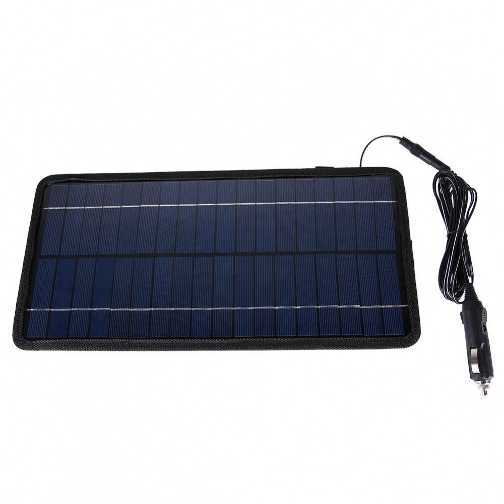 12V 8.5W Portable Solar Panel Battery Charger Solar Car Charger Car Boat