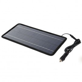 12V 8.5W Portable Solar Panel Battery Charger Solar Car Charger Car Boat