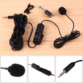 Boya Lavalier Lapel Omnidirectional Condenser Recording Microphone for iPho