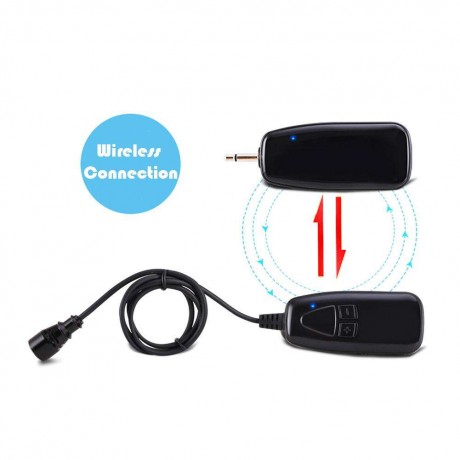 2.4G Wireless Microphone Lapel Clip Microphone Rechargeable Voice Amplifier
