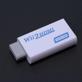 Full HD Wii To HDMI 1080P Upscaling Converter Adapter With 3.5 mm Audio Out