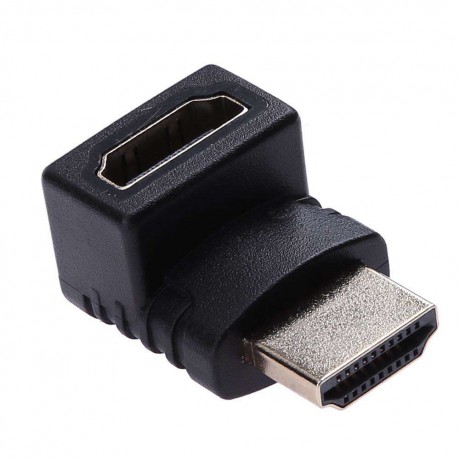 1080P HDMI Male to Female Right Angle 90 Degree Elbow Video AV Adapter