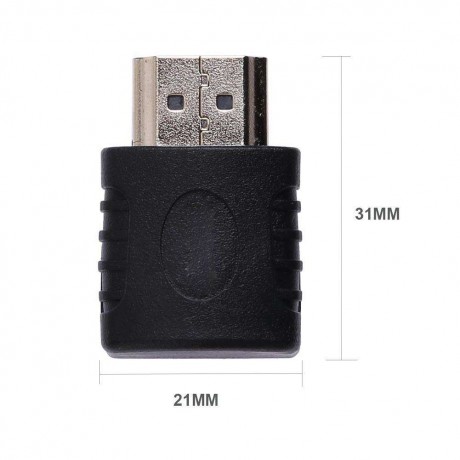 1080P HDMI Male to Female Right Angle 90 Degree Elbow Video AV Adapter