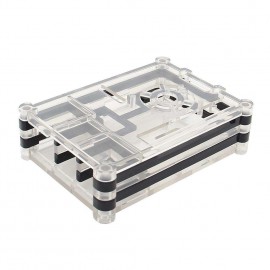 5 Layer ABS Case Enclosure Box Holder for 3 Model B 2BBlack