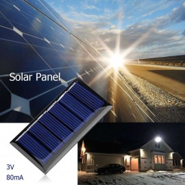 2pcs 3V 80mA Solar Panels Solar Drip Board DIY Solar Cells Phone Chargers